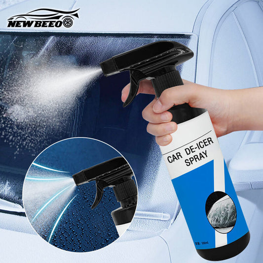❄️-45℃ Ultra-schnelles Eismeltmittel, ungiftiger Windschutzscheiben-Enfroster 🚗 Vielseitig einsetzbar für Fenster/Scheinwerfer/Türen (Schützt Lack & Wischer)🛡️