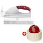 Ergonomisches Küchenmesser – Design mit vorderem Griff, schneidet Gemüse und Fleisch mühelos. Ein durchdachtes Geschenk für Hobbyköche. 🍅🔪