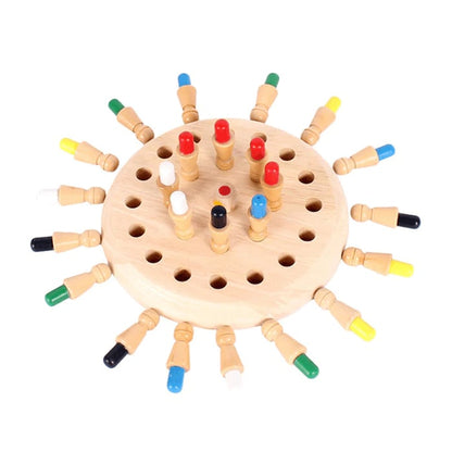 Geschenke für Kinder🎁Holzschachspiel Memory Match Stick