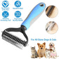 🐶 KAUFE 2, ERHALTE 1 GRATIS! 🐱 Professionelles Enthaarungs-Tool für Hunde & Katzen – Entfernt lose Haare effektiv, sanft zur Haut & einfache Reinigung – perfekt für glatte oder lange Felle 🧼