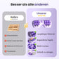 💜Der bequemste Blutkreislauf-Förderer💜Tragbarer Fußmassageroller mit Doppelwalze