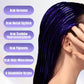 Keratin Lila Haarmaske & Lass die Haare im Wind wehen