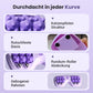 💜Der bequemste Blutkreislauf-Förderer💜Tragbarer Fußmassageroller mit Doppelwalze