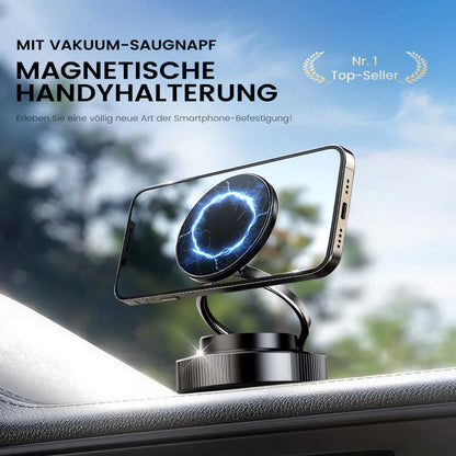 360° einstellbarer magnetischer Vakuum-Telefonhalter