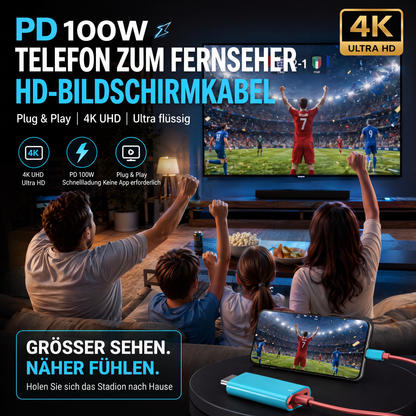 🥳HEISSER SALE 2026🥳💞50.000+ VERKAUFT!👵  USB-C zu HDMI Adapterkabel für Switch