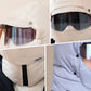 🔥70%OFF Weihnachtsverkauf🌟Winddichte Vollgesichts-Outdoor-Reitmaske mit Brille