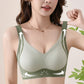 ✨ LAST DAY SALE 49% RABATT✨Geraffter Push-Up-BH ohne Abdrücke im Farbblockdesign