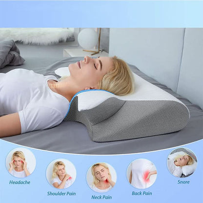 🥳 2026 Sonderangebot 💞 Ergonomisches Bambus-Nackenstützkissen – Lindert Verspannungen und fördert erholsamen Schlaf. 💤 ✨