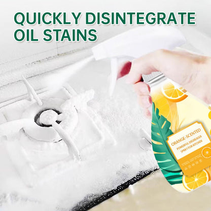 Kraftvolles Entfettungsspray mit Orangenduft für die Küche