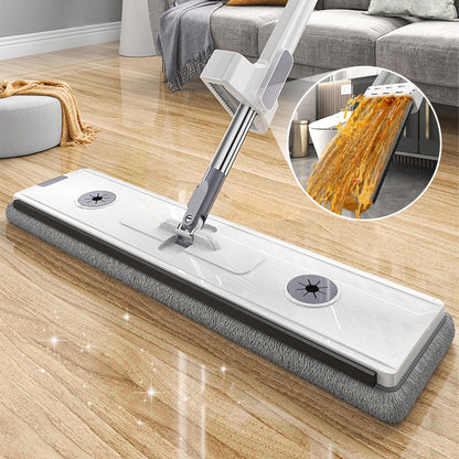 360°-Drehung, freihändig, nass und trocken, Mikrofaser-Flachmopp