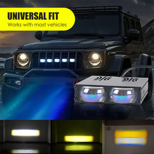 Wasserdichte LED-Kühlergrillleuchten für Autos