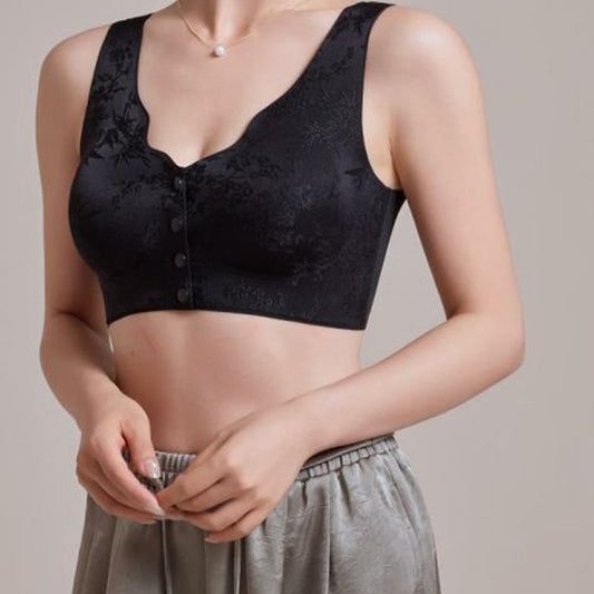 🎁 Herbst-Sonderangebot: 50 % Rabatt 💃 Bequemer, vorne zu verschließender, bügelloser, nahtloser BH 🌸