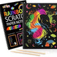 Kreatives Regenbogen-Kratzbild-Notizbuch