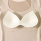 Damen nahtloses Thermo Top mit eingebautem BH