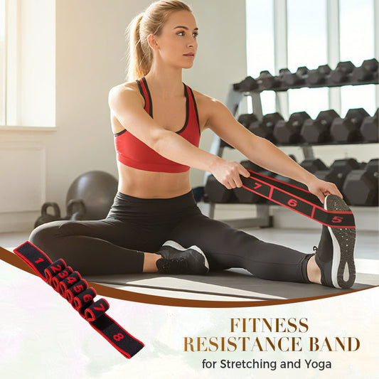 Fitness-Widerstandsband für Dehnübungen und Yoga