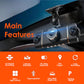 💎 60% RABATT! 💎 4-Kanal-HD-Dashcam mit Front-, Innen- und Heckaufzeichnung – 1080p, WLAN, GPS & 24/7 Parküberwachung 🚗📹