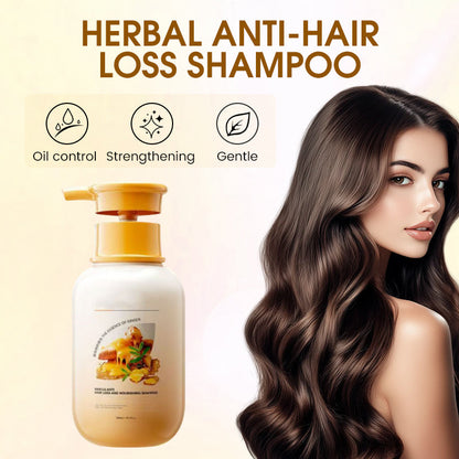 🌿💪 Herbal Power-Shampoo gegen Haarausfall – Mit klinisch belegter Formel aus hochwirksamen Kräuterextrakten stoppt Haarausfall an der Wurzel und aktiviert volleres Haarwachstum. 🌱✨ Für spürbare Dichte in 4 Wochen.