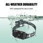 Wasserdichtes ferngesteuertes Hundetrainingshalsband mit Vibration und Schock