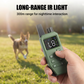Wasserdichtes ferngesteuertes Hundetrainingshalsband mit Vibration und Schock