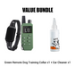 Wasserdichtes ferngesteuertes Hundetrainingshalsband mit Vibration und Schock