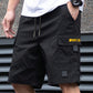 🩳 50 % Rabatt! 🌿 Lässige Herren-Workwear-Shorts mit Kordelzug und kostenlosen Socken🧦 – viele Taschen, bequemer Schnitt, ideal für heißes Wetter ☀️