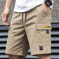 🩳 50 % Rabatt! 🌿 Lässige Herren-Workwear-Shorts mit Kordelzug und kostenlosen Socken🧦 – viele Taschen, bequemer Schnitt, ideal für heißes Wetter ☀️