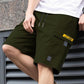 🩳 50 % Rabatt! 🌿 Lässige Herren-Workwear-Shorts mit Kordelzug und kostenlosen Socken🧦 – viele Taschen, bequemer Schnitt, ideal für heißes Wetter ☀️