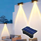 Wasserdichte Solar-Zaunleuchten für die Außendekoration