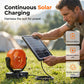 🌞 Tragbarer Solar-Campingventilator mit Nebelfunktion – Entspannung überall, auch abseits des Stromnetzes! ⛺💨 Kühle Nebeldüsen + breiter Schwenkbereich + Fernbedienung – Ihr perfekter Begleiter für maximalen Komfort im Freien. 🔋🌀
