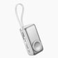 🌞⚡3-in-1 Magnetische Mini Powerbank – Integrierte Kabel & Drehstecker – 5000 mAh – Kabelloses Laden für iPhone, Watch & Android – Ultra kompakt