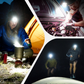 💡Um 90° drehbare LED-Stirnlampe & Taschenlampe 2-in-1 - Magnetfuß, USB-C & Rotlichtmodus | IPX4, Aluminiumlegierung