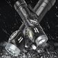 💡Um 90° drehbare LED-Stirnlampe & Taschenlampe 2-in-1 - Magnetfuß, USB-C & Rotlichtmodus | IPX4, Aluminiumlegierung