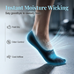Ultrakurze, kühlende Socken für Damen