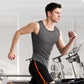 Figurbetontes, schnell trocknendes und elastisches Rundhals-Tanktop