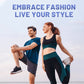 Figurbetontes, schnell trocknendes und elastisches Rundhals-Tanktop