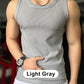 Figurbetontes, schnell trocknendes und elastisches Rundhals-Tanktop