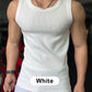 Figurbetontes, schnell trocknendes und elastisches Rundhals-Tanktop