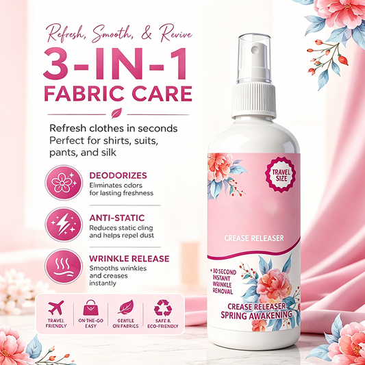 3-in-1 Anti-Falten-Spray für Kleidung
