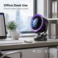 Tragbarer USB-Ventilator mit Digitalanzeige