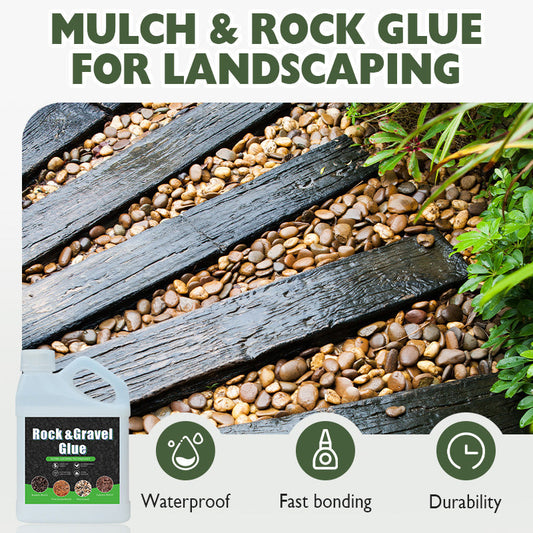 🥳2026 HEISSER ABVERKAUF🥳💞ÜBER 50.000 VERKAUFT!🏡💧 50 % RABATT! Landschaftskleber – Für Mulch, Steine und Holzschnitzel. Sprühen oder gießen, umweltfreundlich. Hält Wege und Blumenbeete sauber. 🌸✅