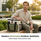 Isolierte Kühltasche mit großem Fassungsvermögen für Picknicks und Outdoor-Aktivitäten