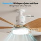 ⏳Zeitlich begrenztes Sonderangebot⏰ 2-in-1 Smart-Deckenventilator mit Beleuchtung