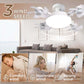 Deckenventilator mit LED-Licht und Fernbedienung