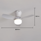 Deckenventilator mit LED-Licht und Fernbedienung