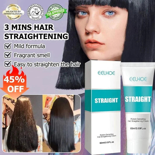 （🎅Weihnachtsaktion🔥 - Kaufe 1 gratis 1🥳）Silk and Keratin Treatment Hair Smoothing Cream