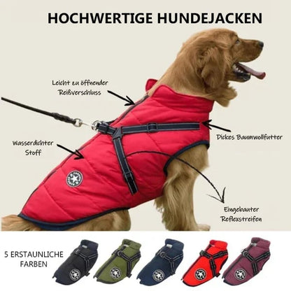 🐾Wasserdichter Warmer Multifunktionaler Hundemantel