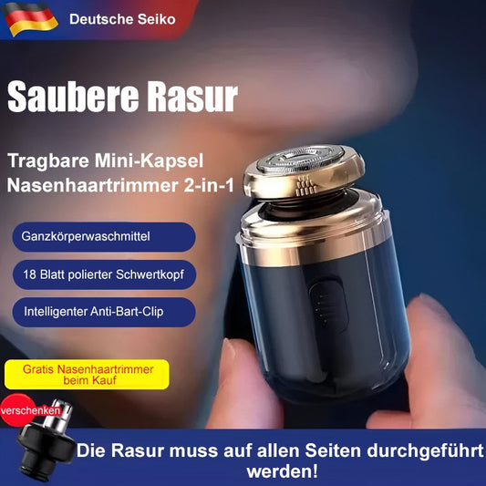 Tragbarer Multifunktions-Kapsel-Rasierer