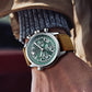 Ideales Geschenk - Wasserdichter analoger Multifunktions-Chronograph - Quarzuhr mit Datum für Herren